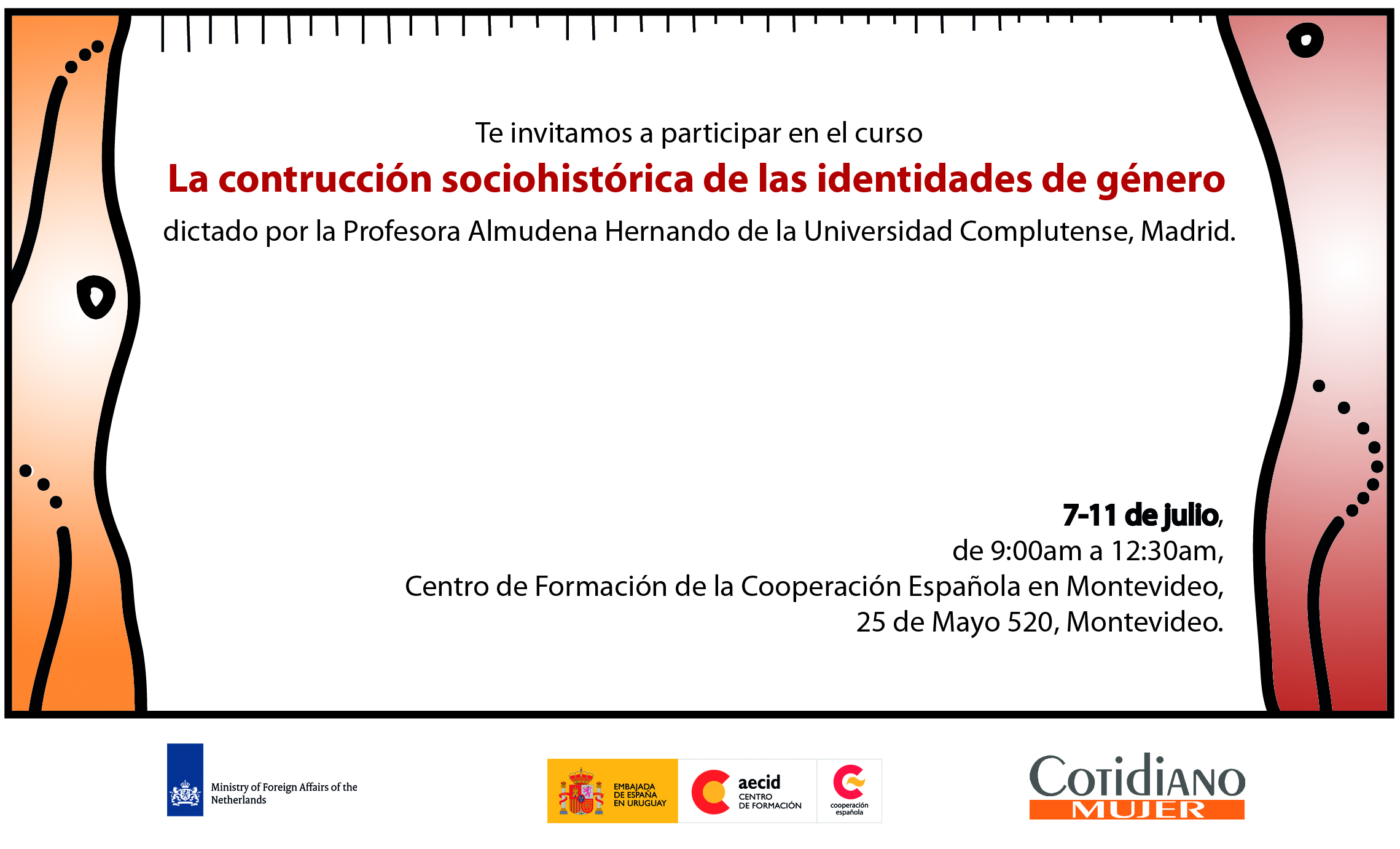 Taller: La construcción socio-histórica de las identidades de género