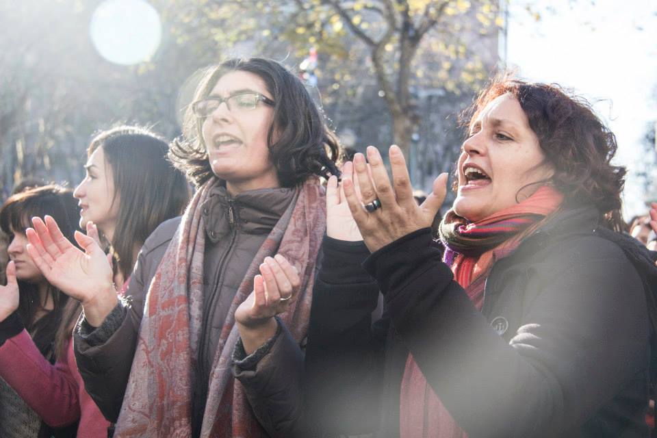 Tenemos Que Ver 2014 - grupo trabajando en el concurso 1 minuto 1 derecho