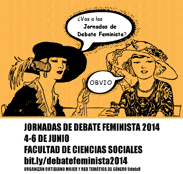 Jornadas de Debate Feminista 2014